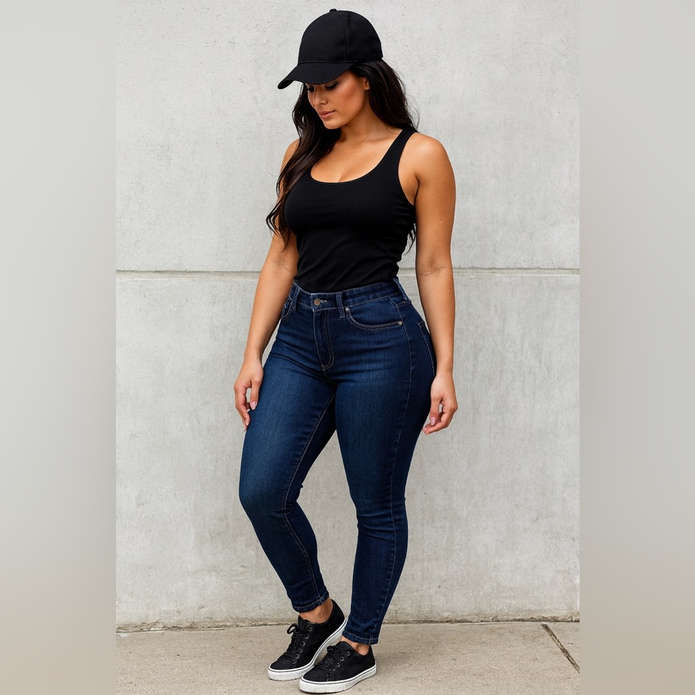 Fashion Nova Jeans | Dark Blue